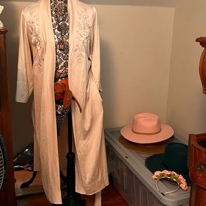 Johnny Was long embroidered sweater purchased on Sundance